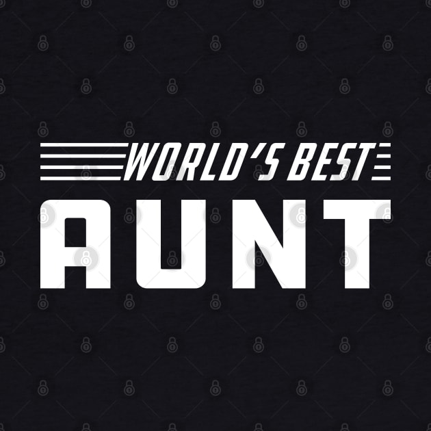 Aunt - World's best Aunt by KC Happy Shop